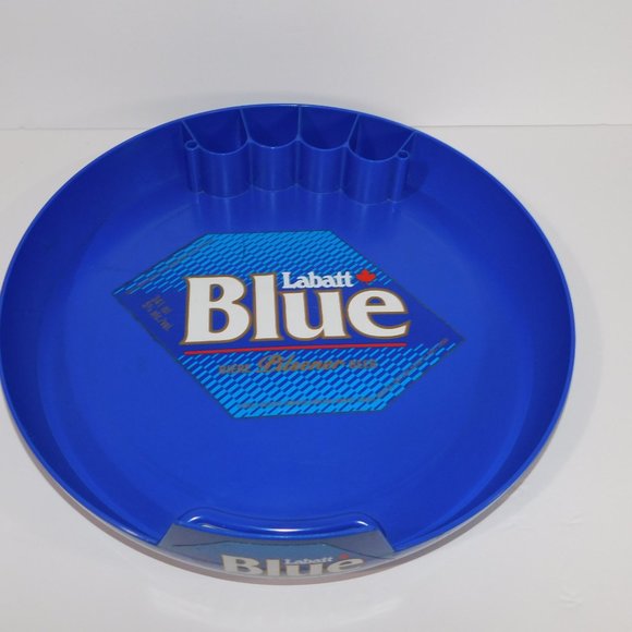 Labatt Blue Pilsener Beer 14.75" Plastic Serving Tray - Picture 7 of 7